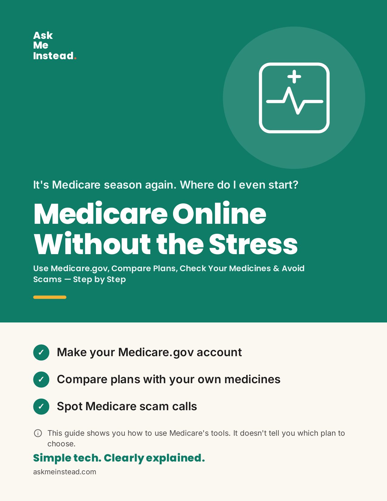 Cover of Medicare Online Without the Stress