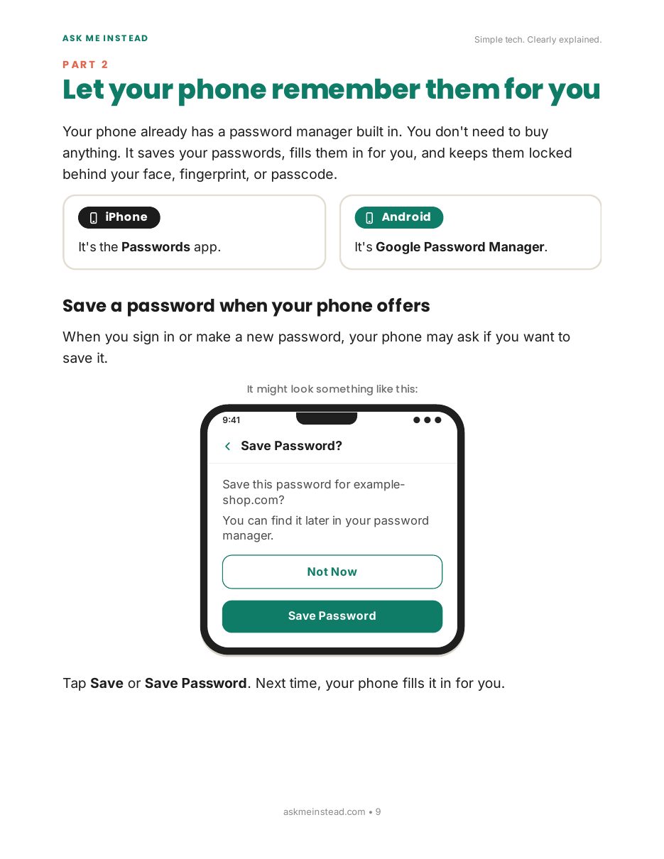 How to Stay Safer Online: Part 2 page