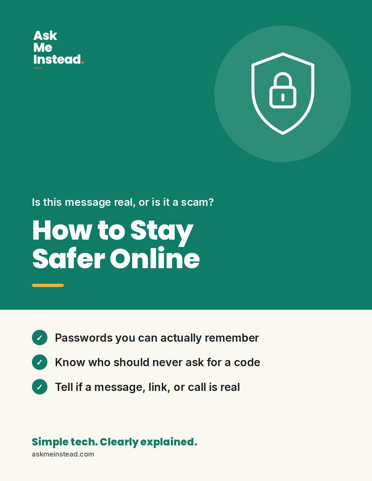 Cover of How to Stay Safer Online