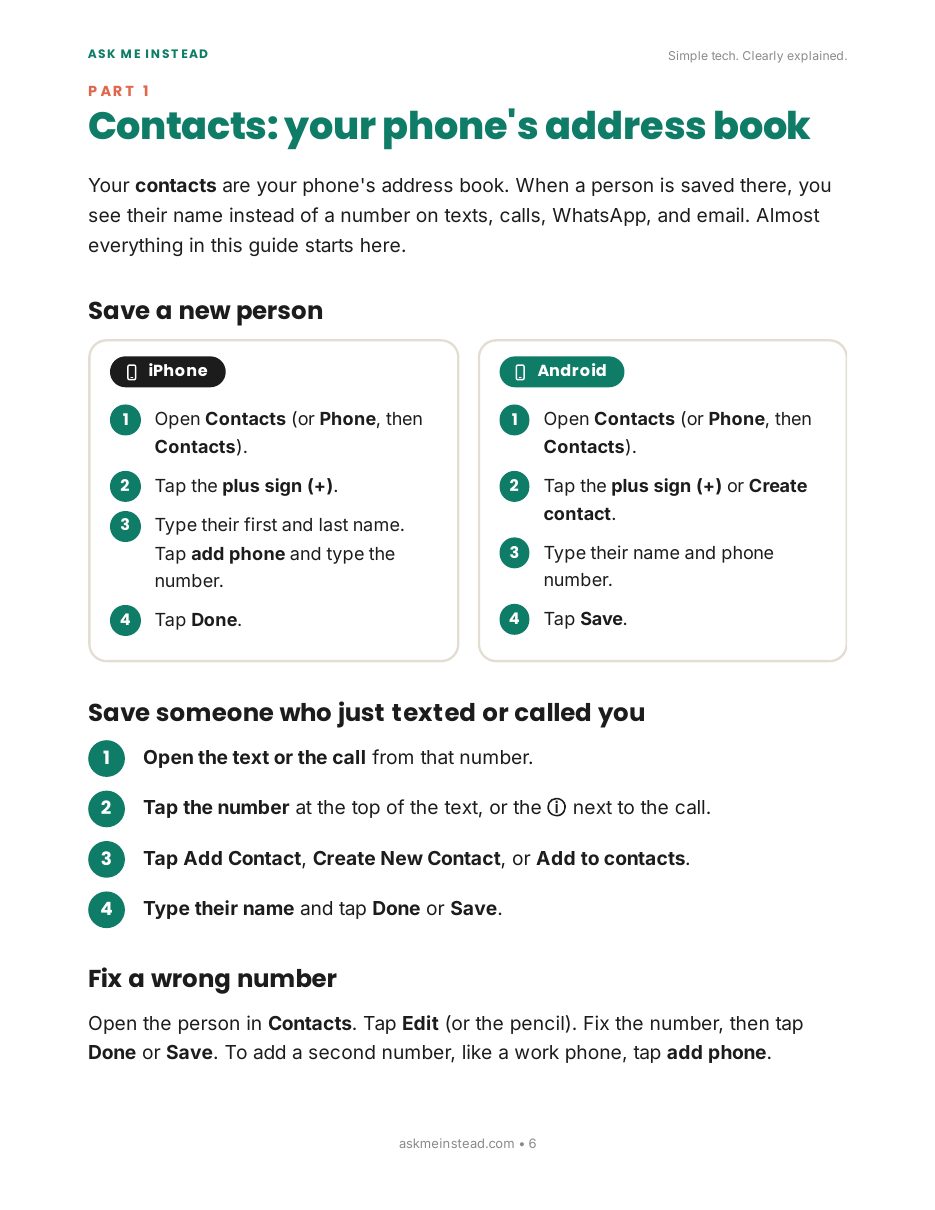 Staying Connected Online: Part 1 page