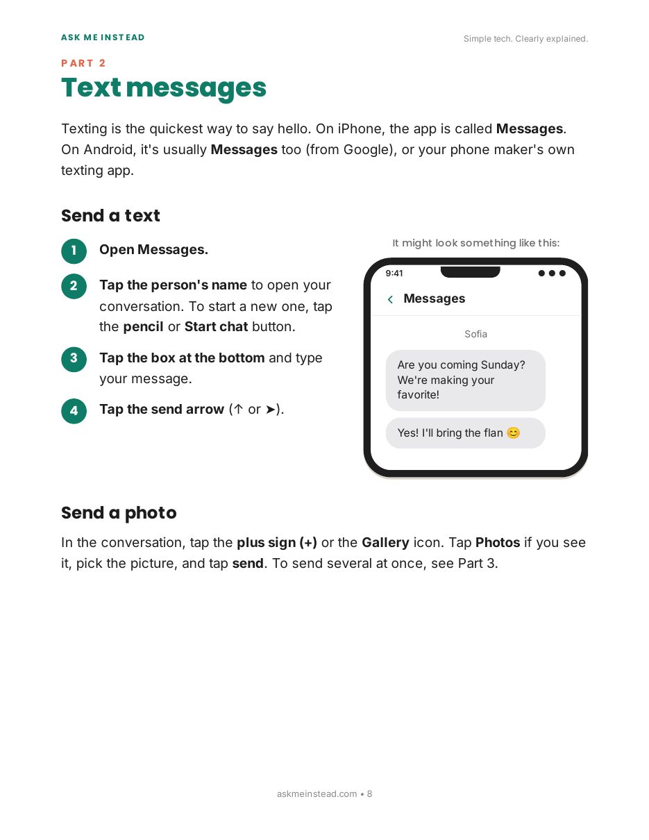 Staying Connected Online: Part 2 page