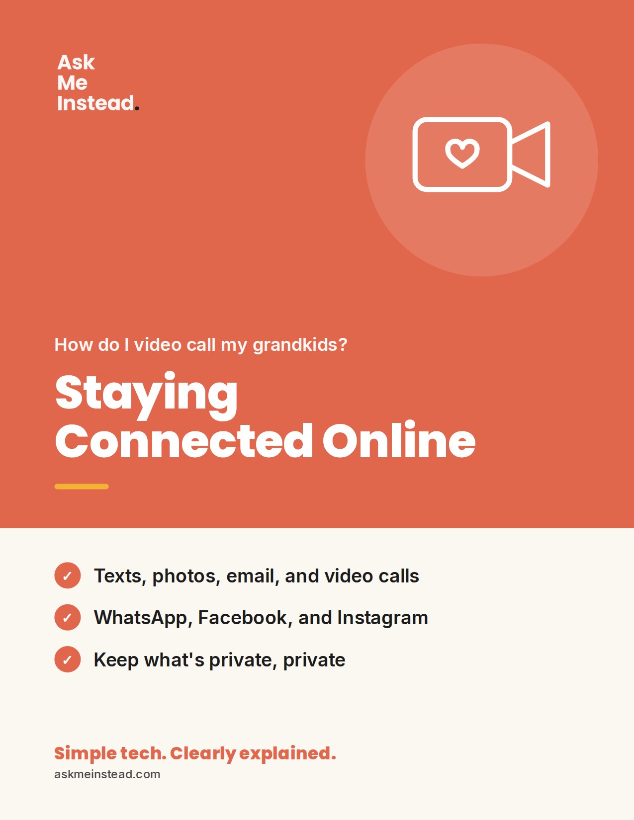 Cover of Staying Connected Online