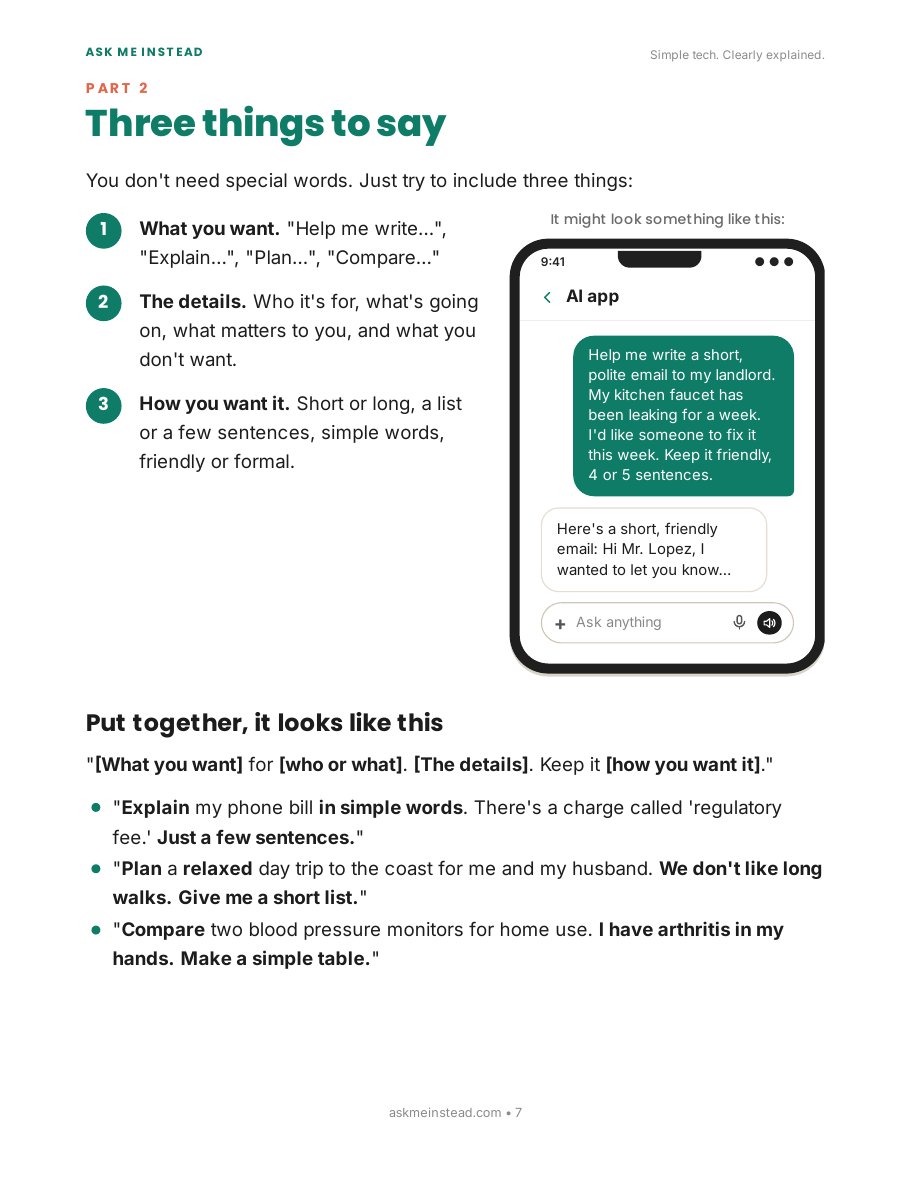 How Do I Get Better Answers From AI?: Part 2 page