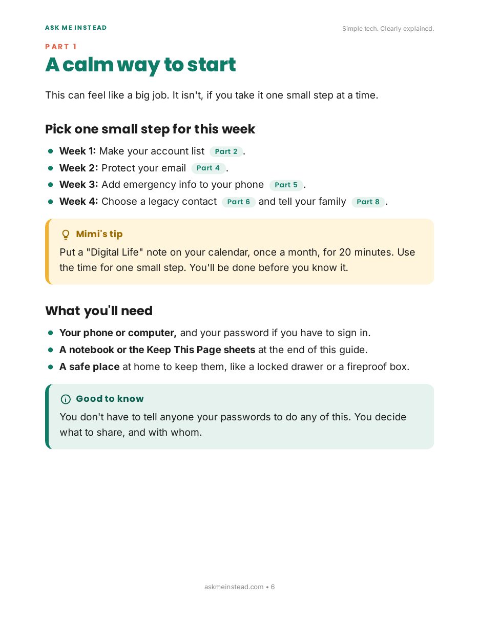 Where Is Everything? Your Digital Life, Organized: Part 1 page