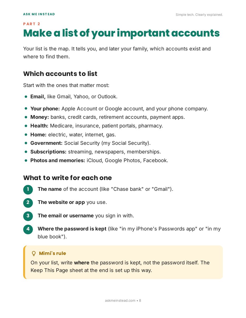 Where Is Everything? Your Digital Life, Organized: Part 2 page