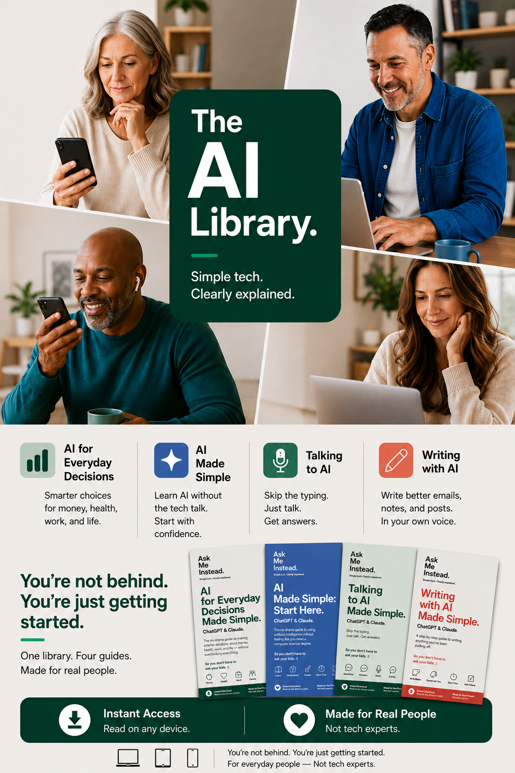 The AI Library — All 4 Guides